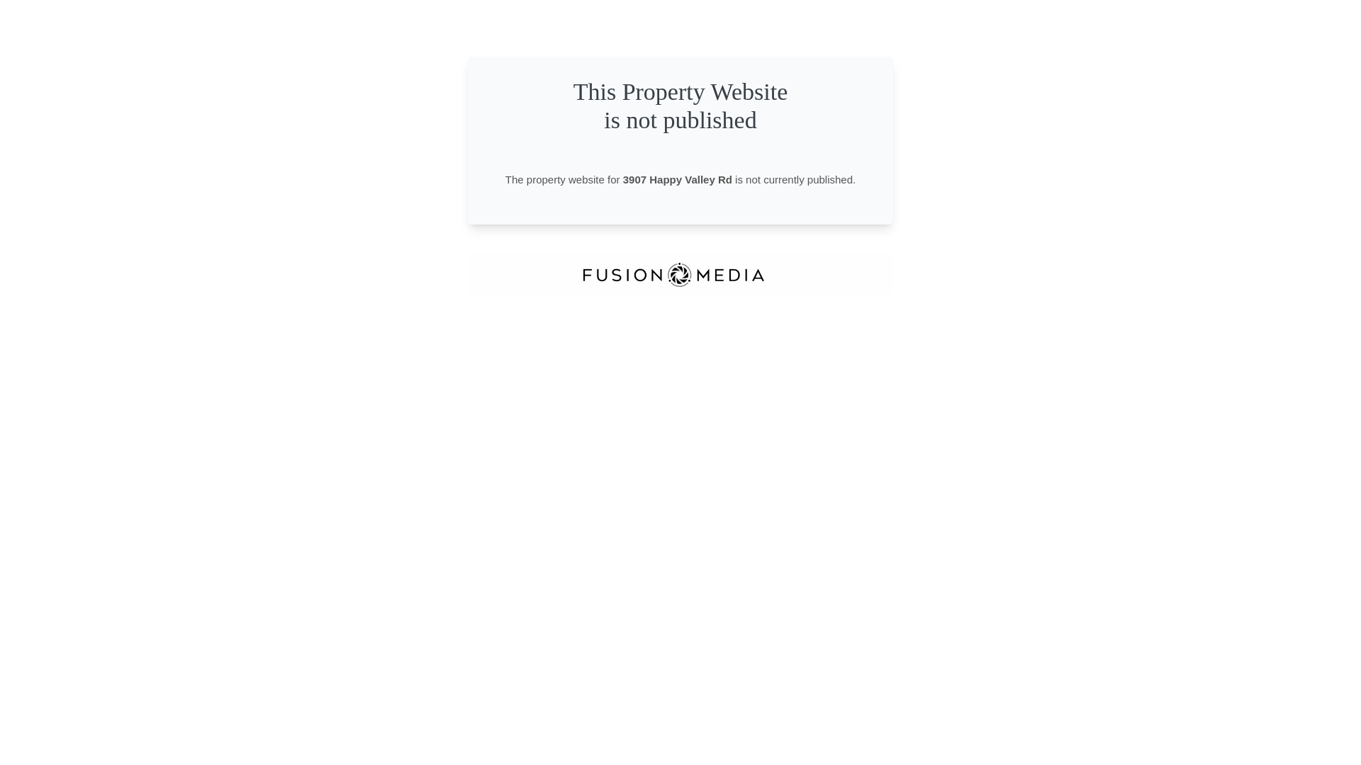 website screenshot of https://3907happyvalleyroad.com/