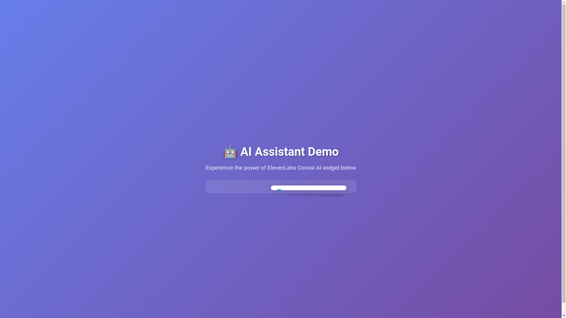website screenshot of https://convai-widget-demo.pages.dev/