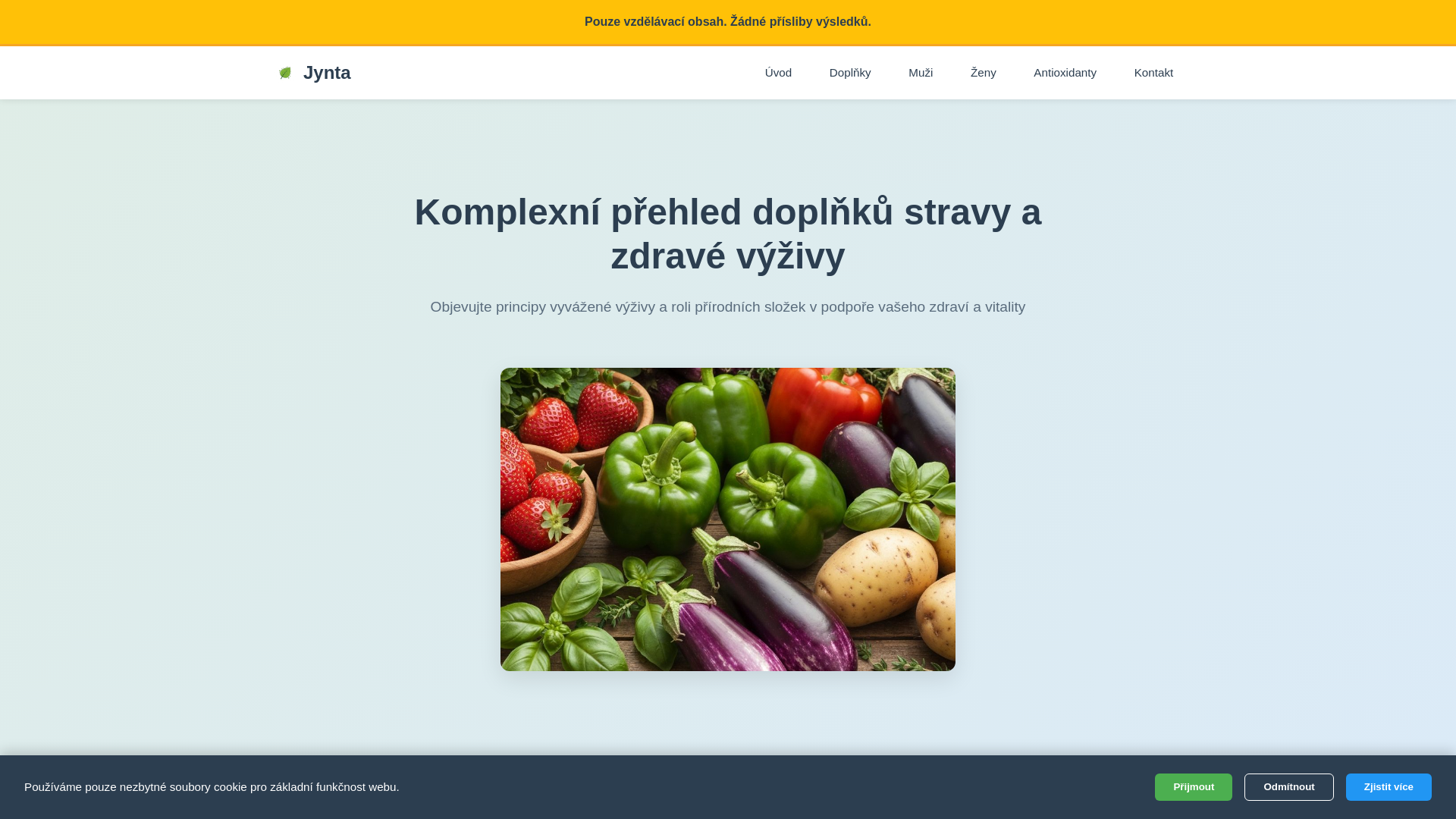 website screenshot of https://jyntacx.info/