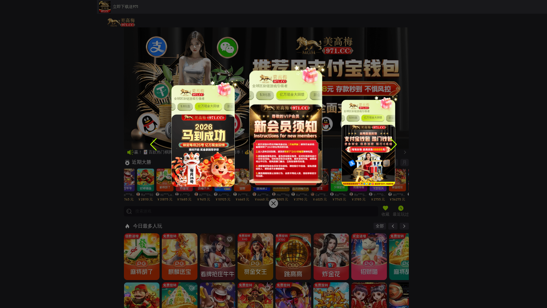 website screenshot of https://bb41.vip