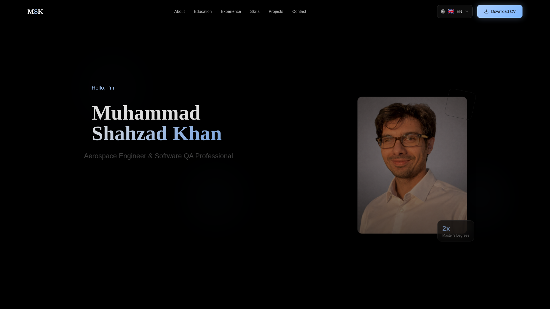 website screenshot of https://khanaerospace.pages.dev/