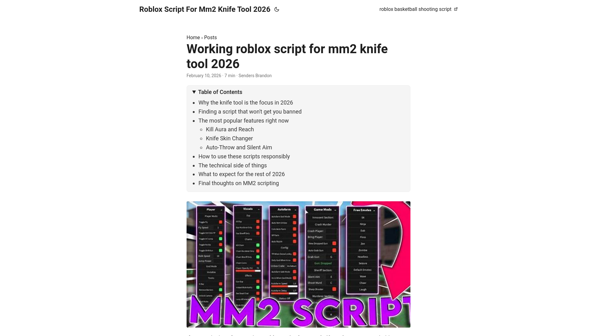 website screenshot of https://roblox-script-for-mm2-knife-tool-2026.pages.dev/