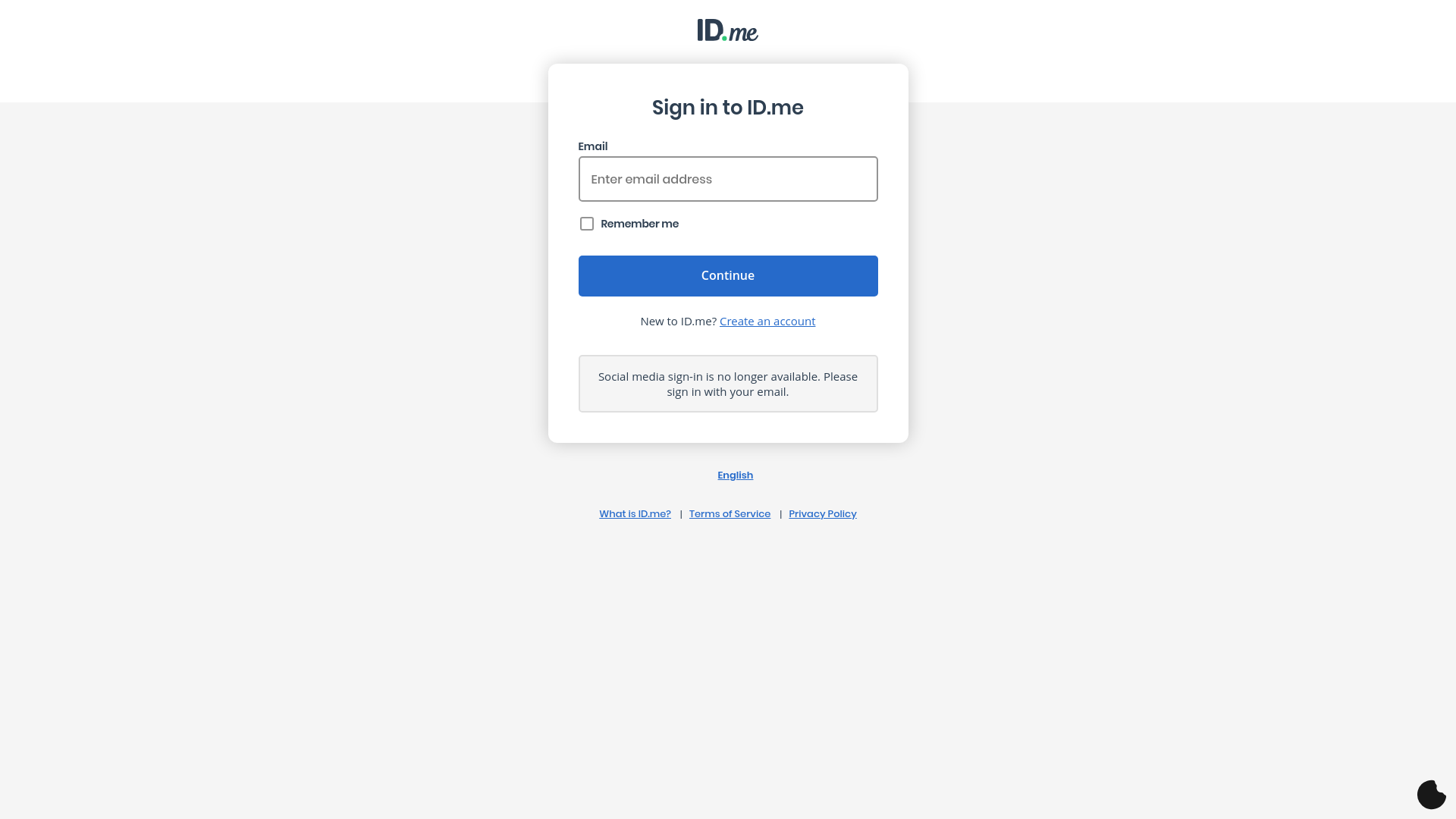 website screenshot of https://idme-usa.com