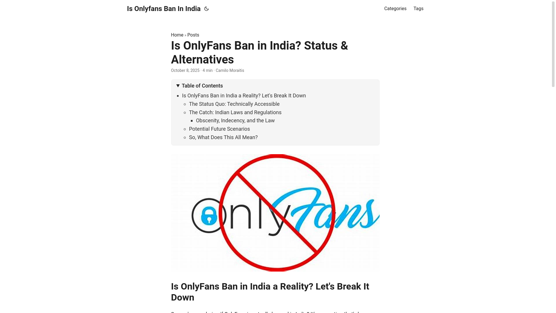 website screenshot of https://is-onlyfans-ban-in-india.pages.dev/