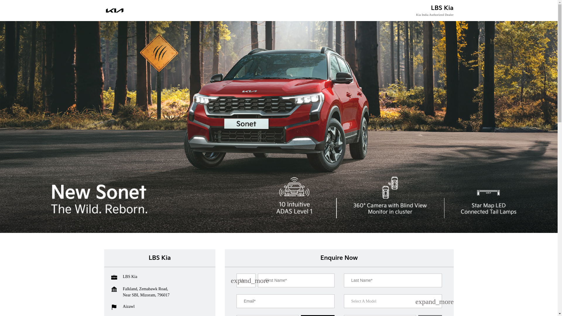 website screenshot of https://lsb-kia-aizawl.com/