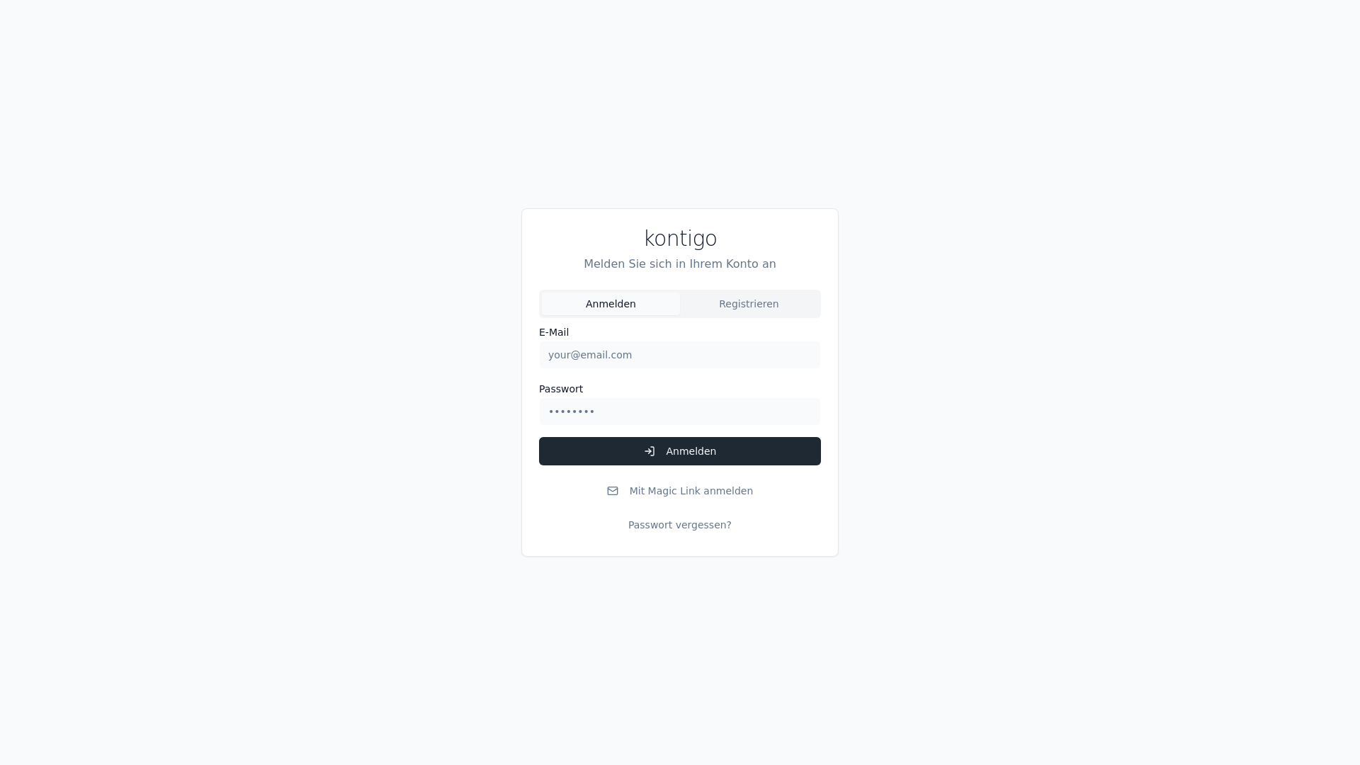 website screenshot of https://app.konteu.com