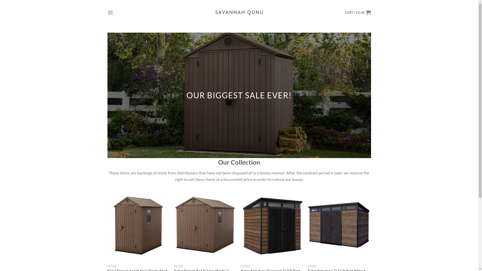 website screenshot of https://savannahqunu.com/