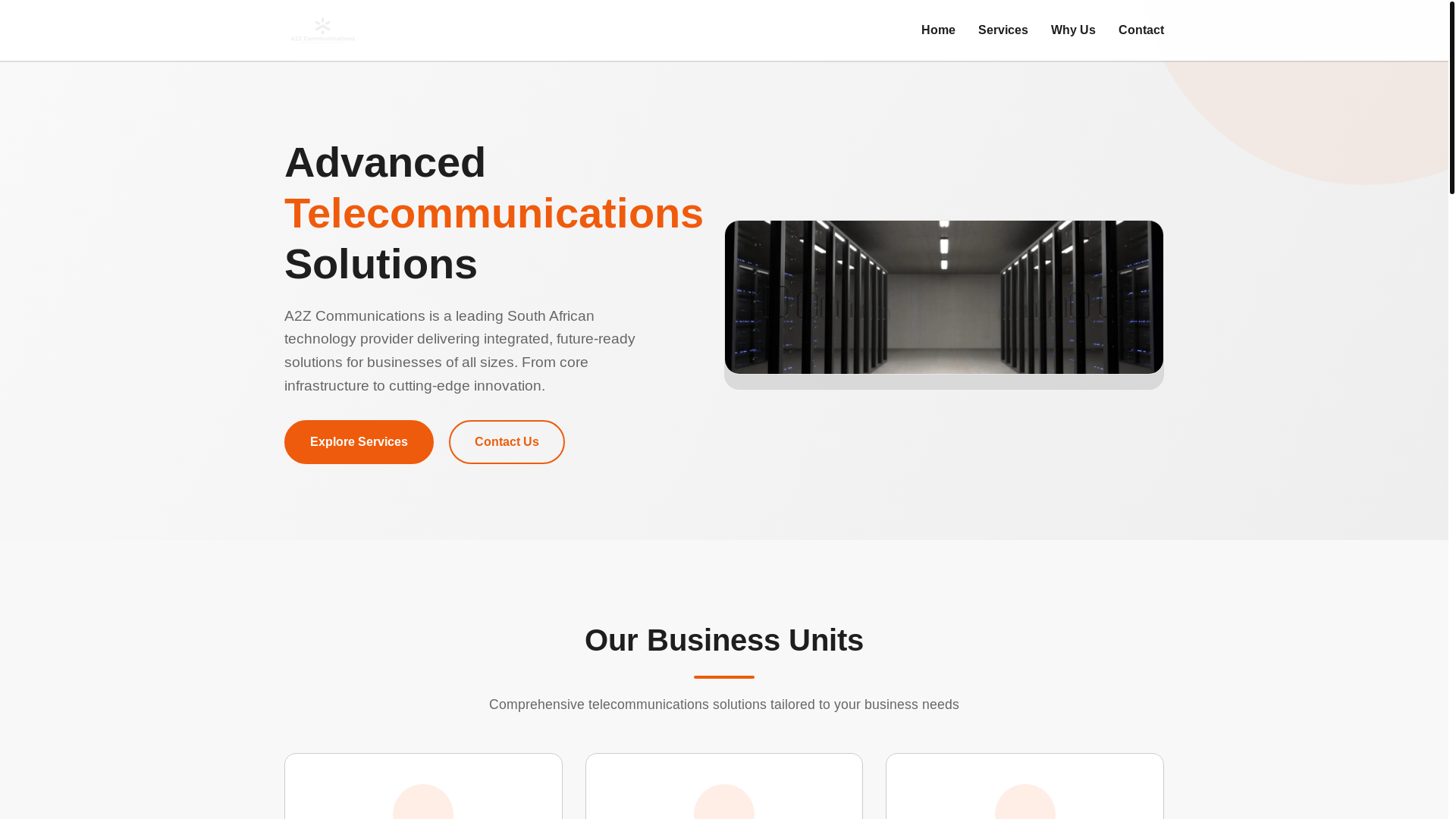 website screenshot of https://a2zwebsite.pages.dev/