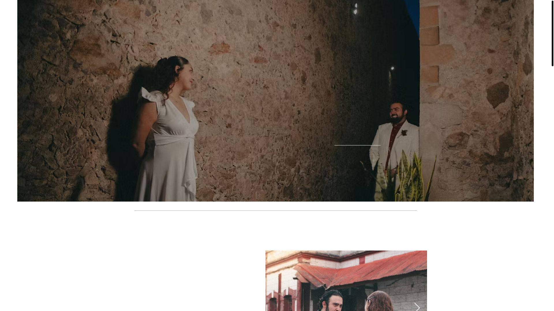 website screenshot of https://nuestrabodabyg.com/