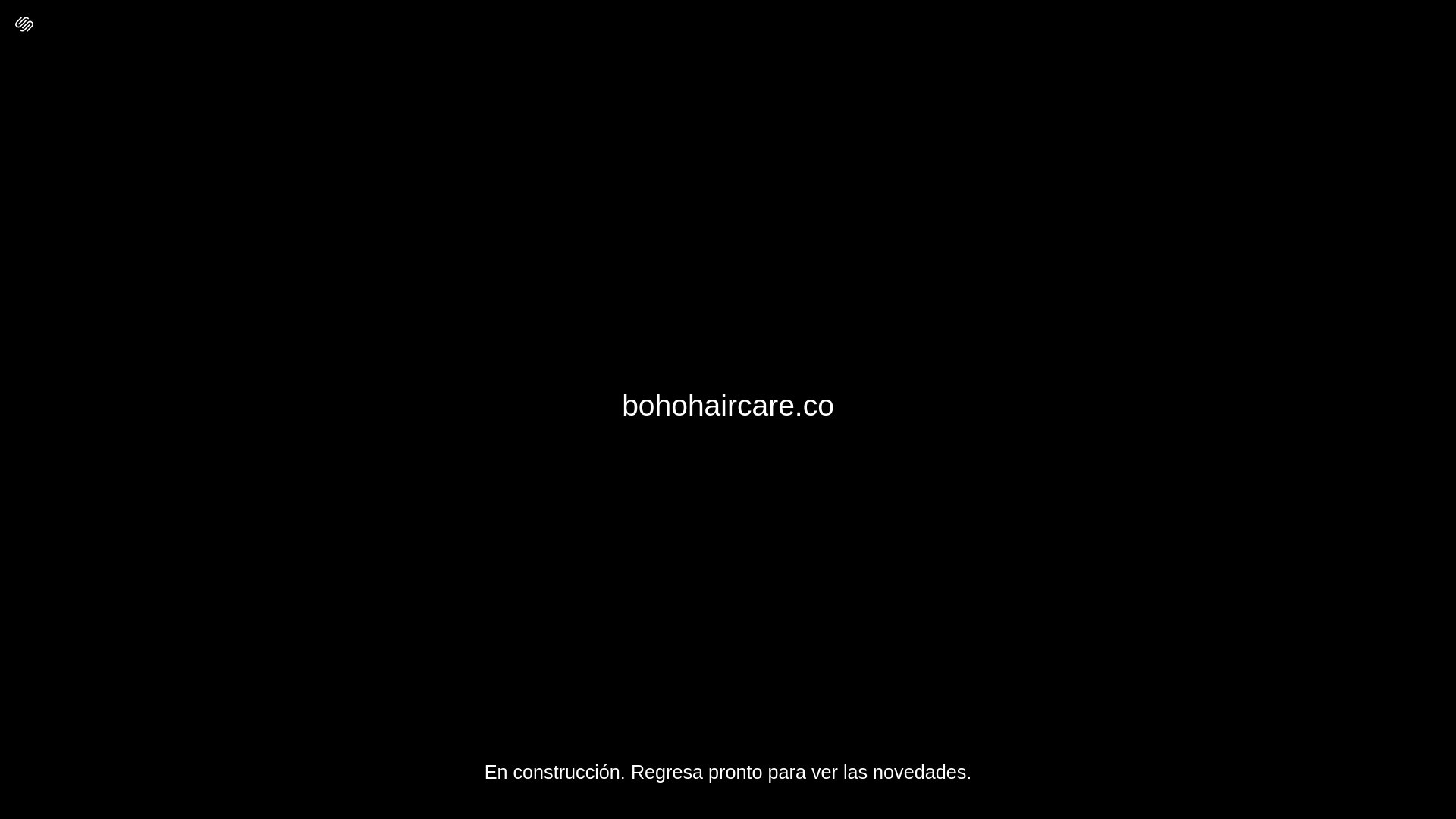 website screenshot of https://bohohaircare.co/