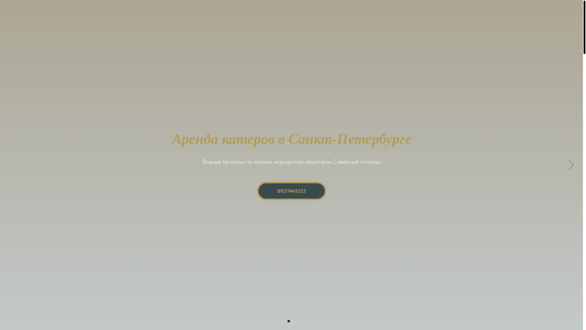 website screenshot of https://arenda-katerov-spb1.ru/