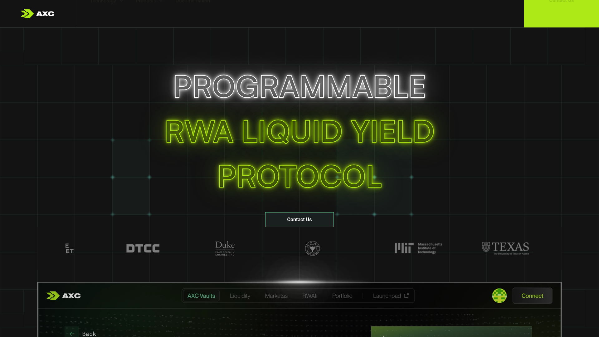 website screenshot of https://accelerateprotocol.pro/
