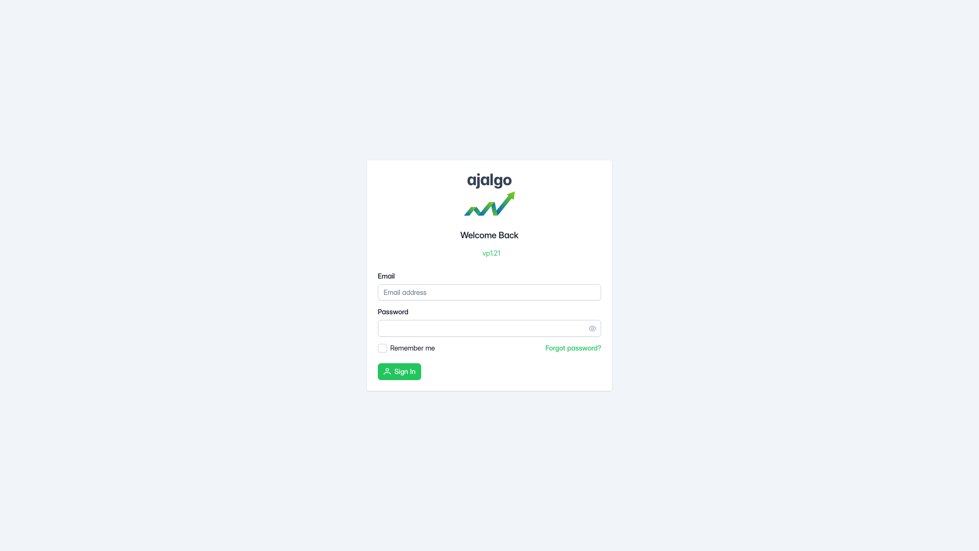 website screenshot of https://ajalgo.pages.dev/