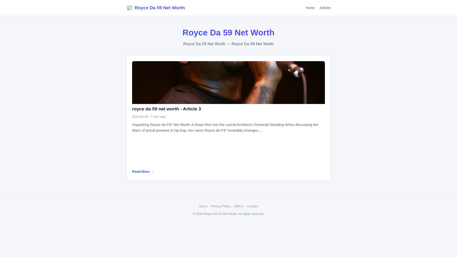 website screenshot of https://royce-da-59-net-worth.pages.dev/