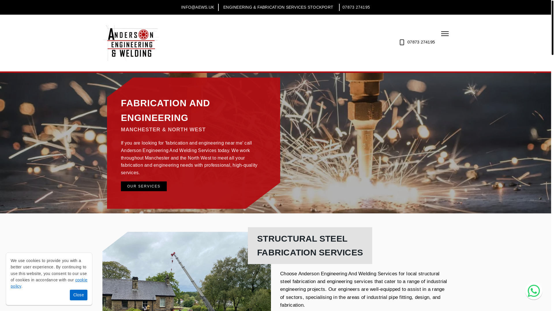 website screenshot of https://structuralsteelsupplier.co.uk/