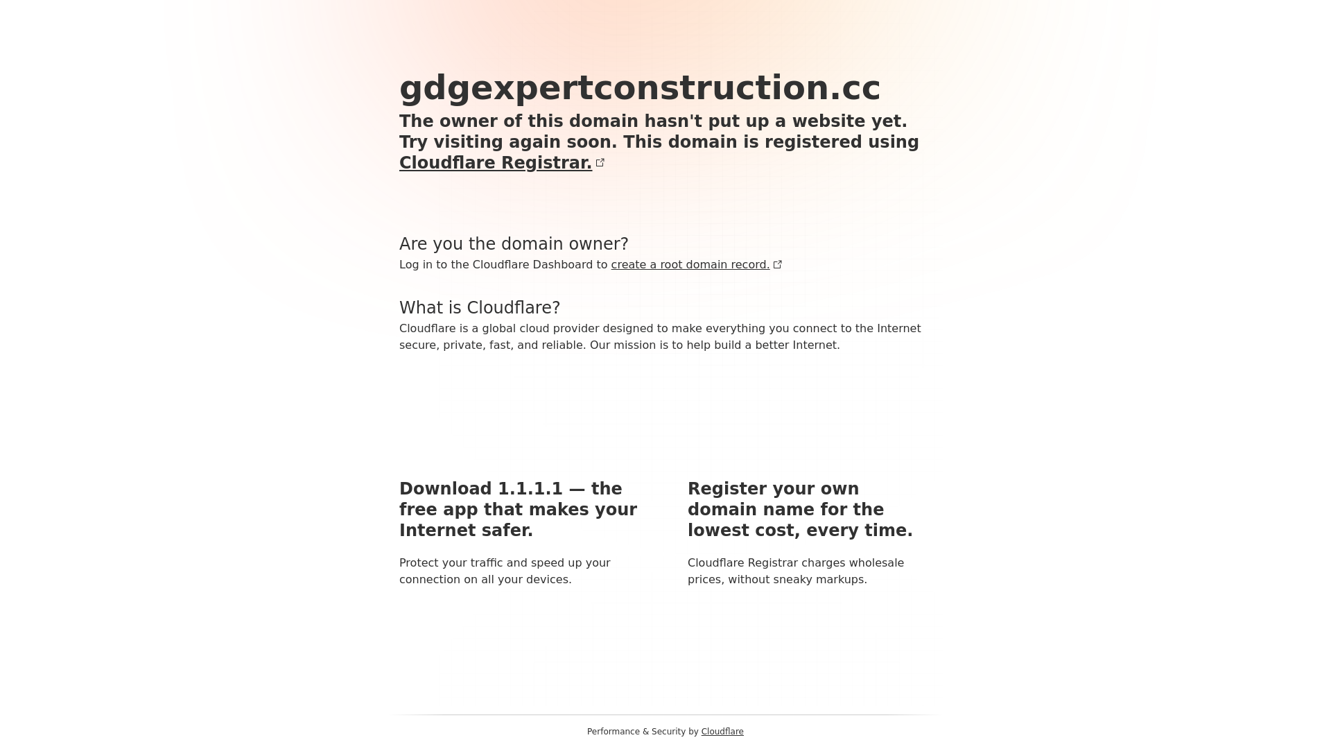 website screenshot of https://gdgexpertconstruction.cc/