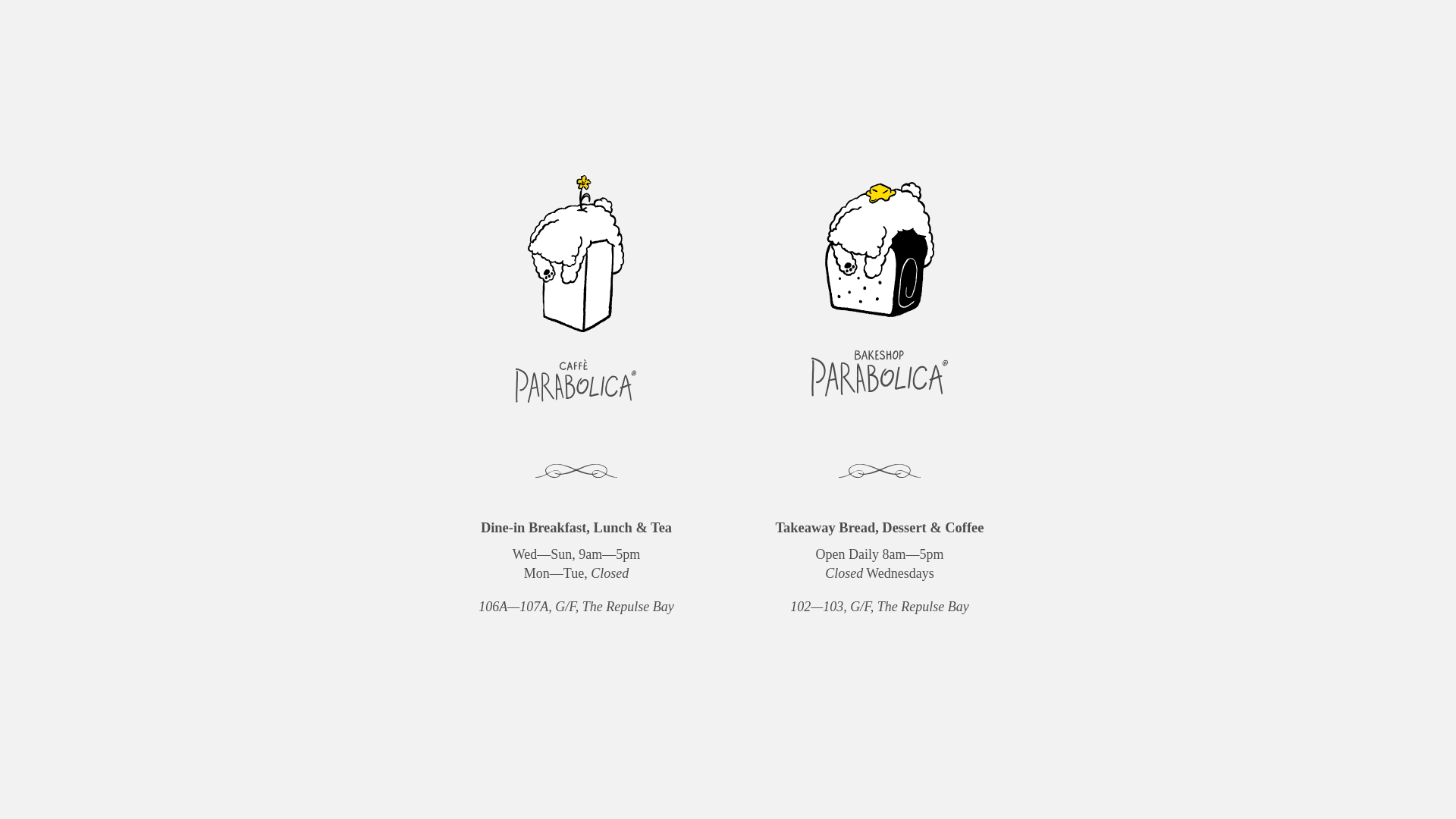 website screenshot of https://caffeparabolica.pages.dev/