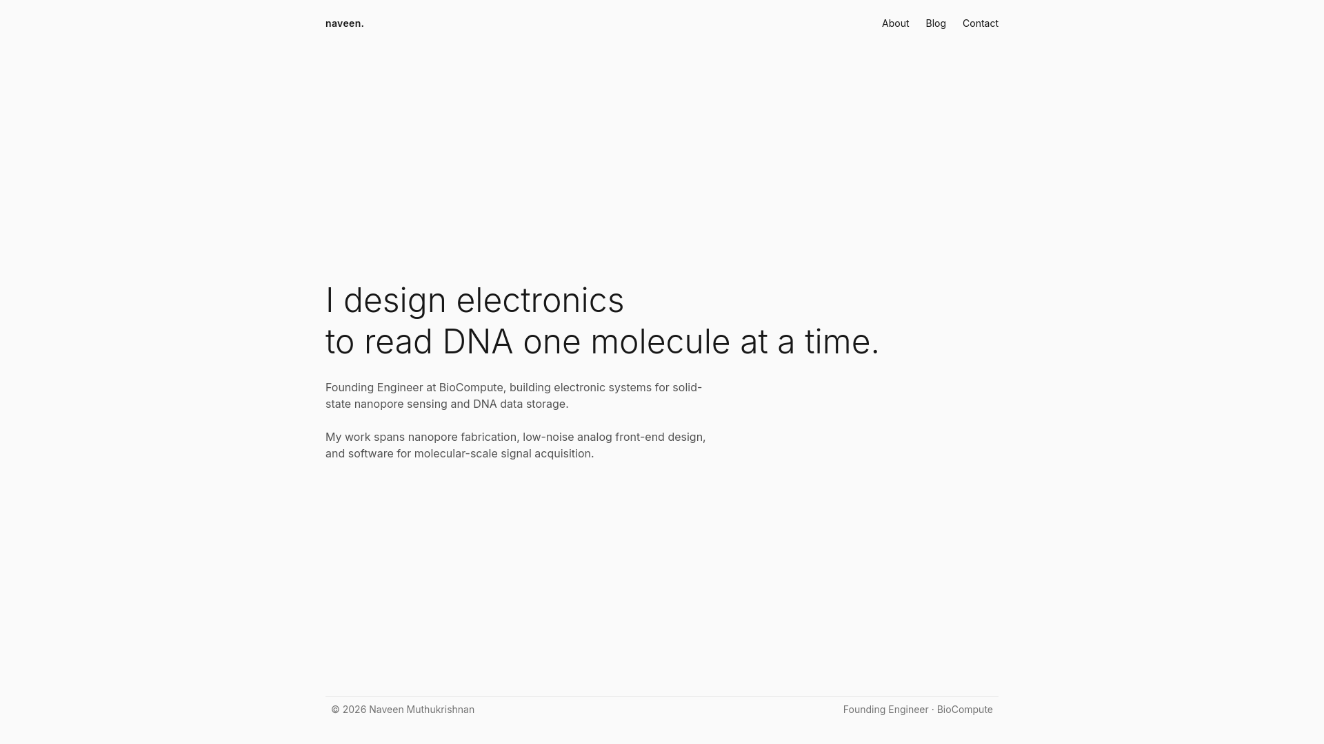 website screenshot of https://naveenninja.in/