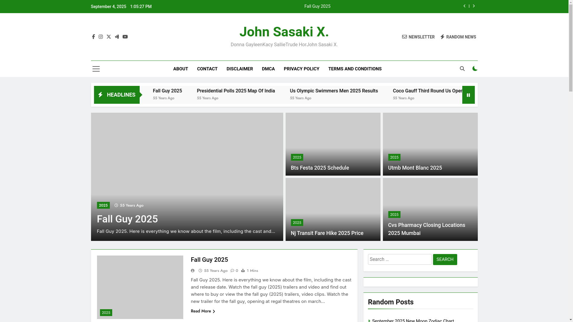 website screenshot of https://johnsasakix.pages.dev/