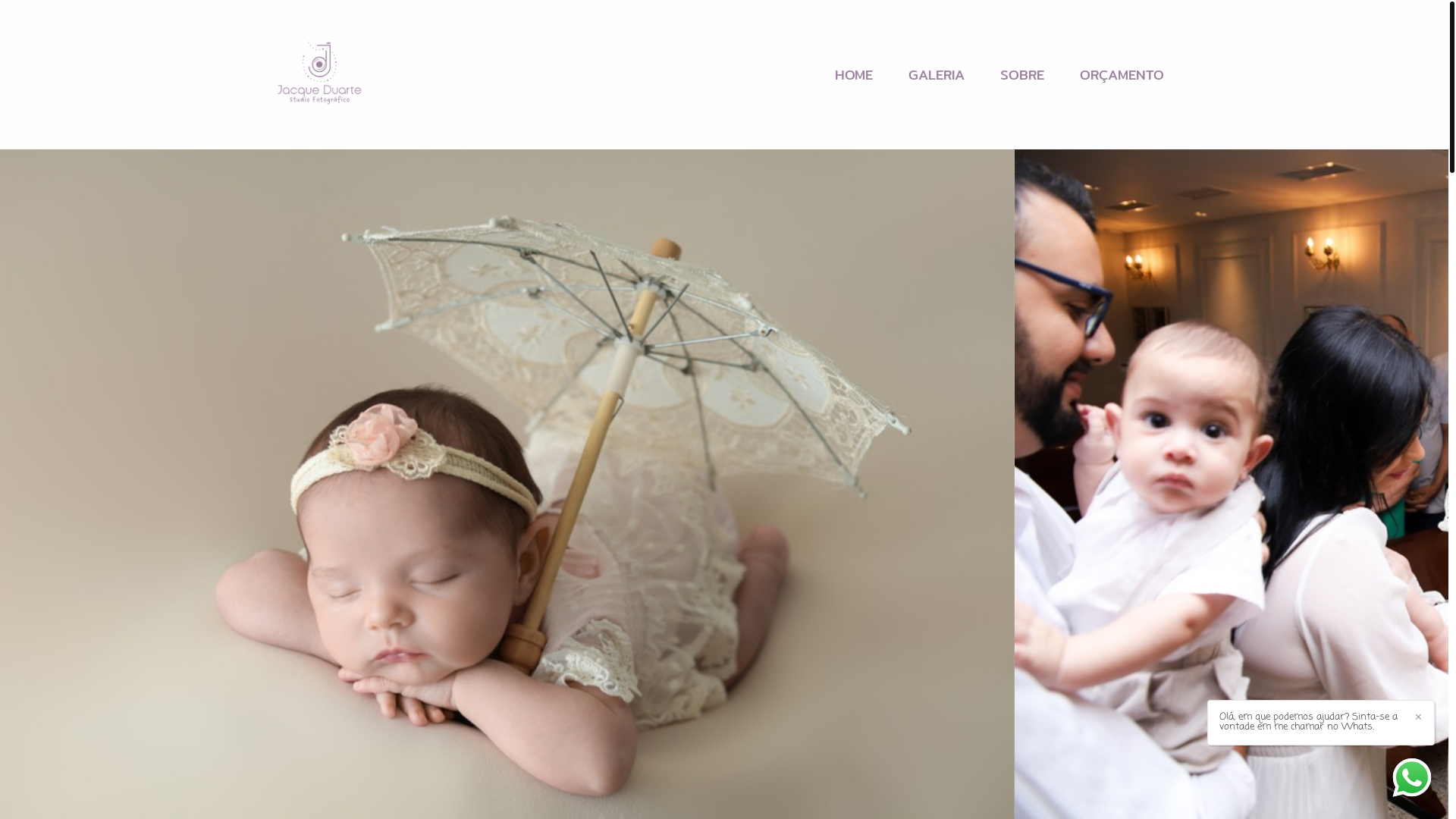 website screenshot of https://jacqueduartefotografia.com.br/