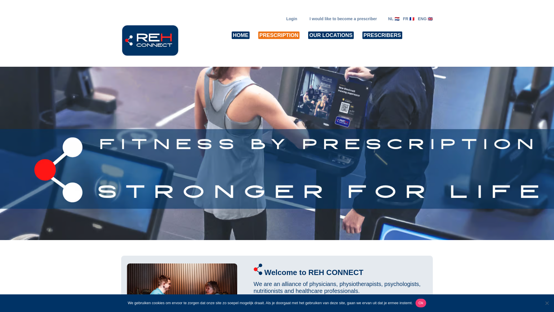 website screenshot of https://fitnessbyprescription.be/