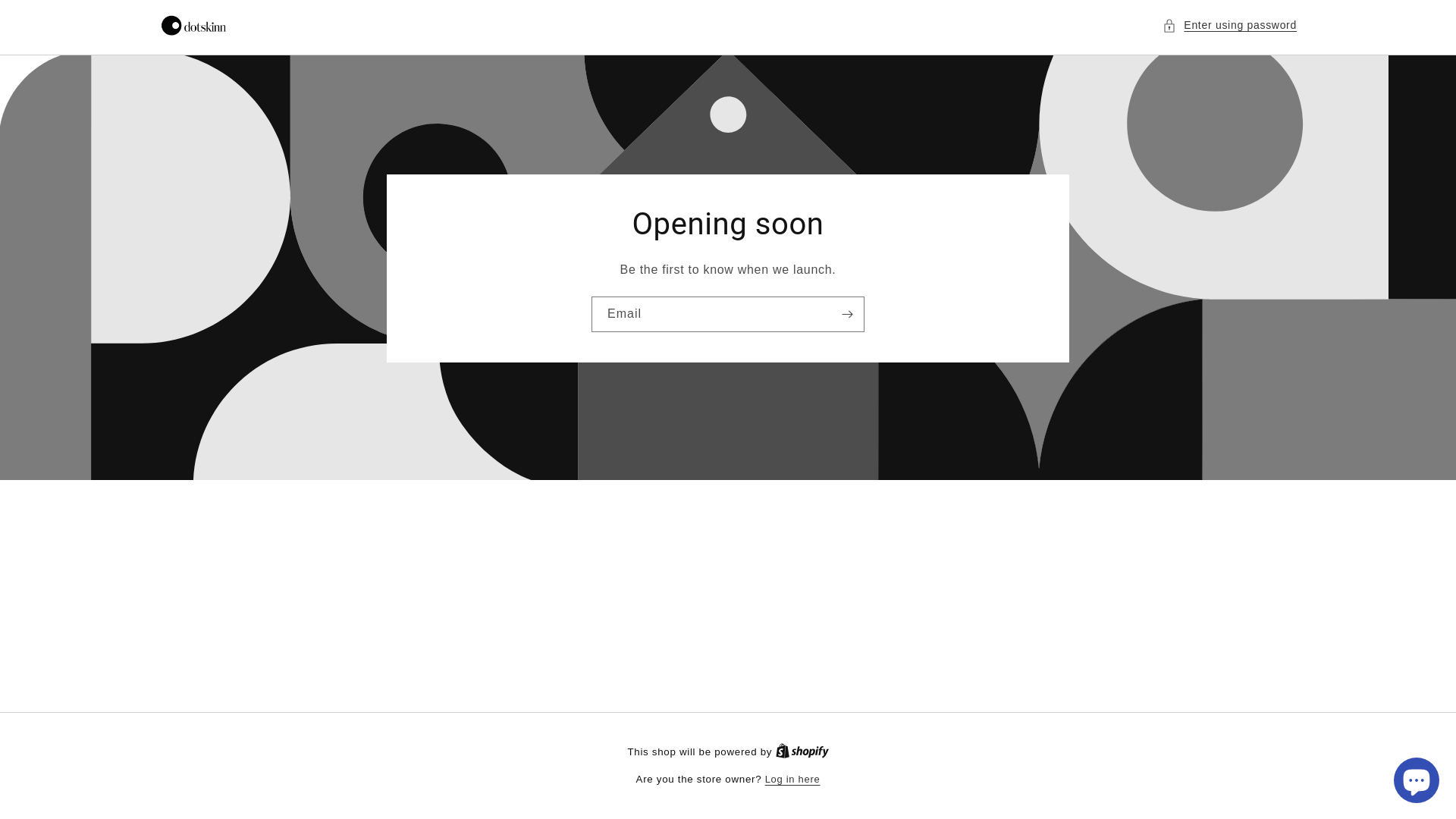 website screenshot of https://dotskinn.uk/