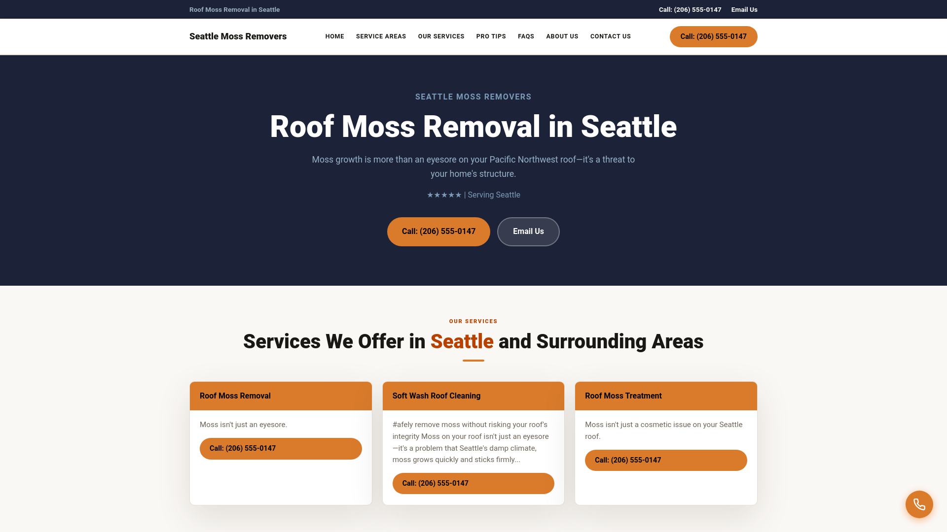website screenshot of https://seattle-moss-removers-69f624de.pages.dev/
