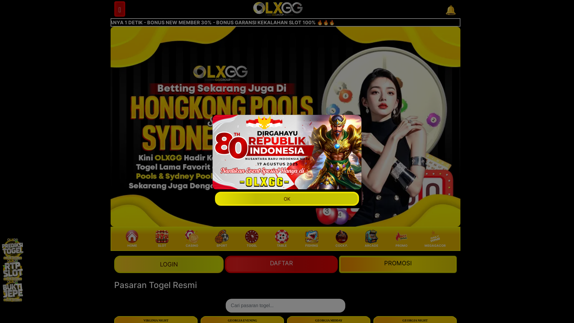 website screenshot of https://olxmantap.online/