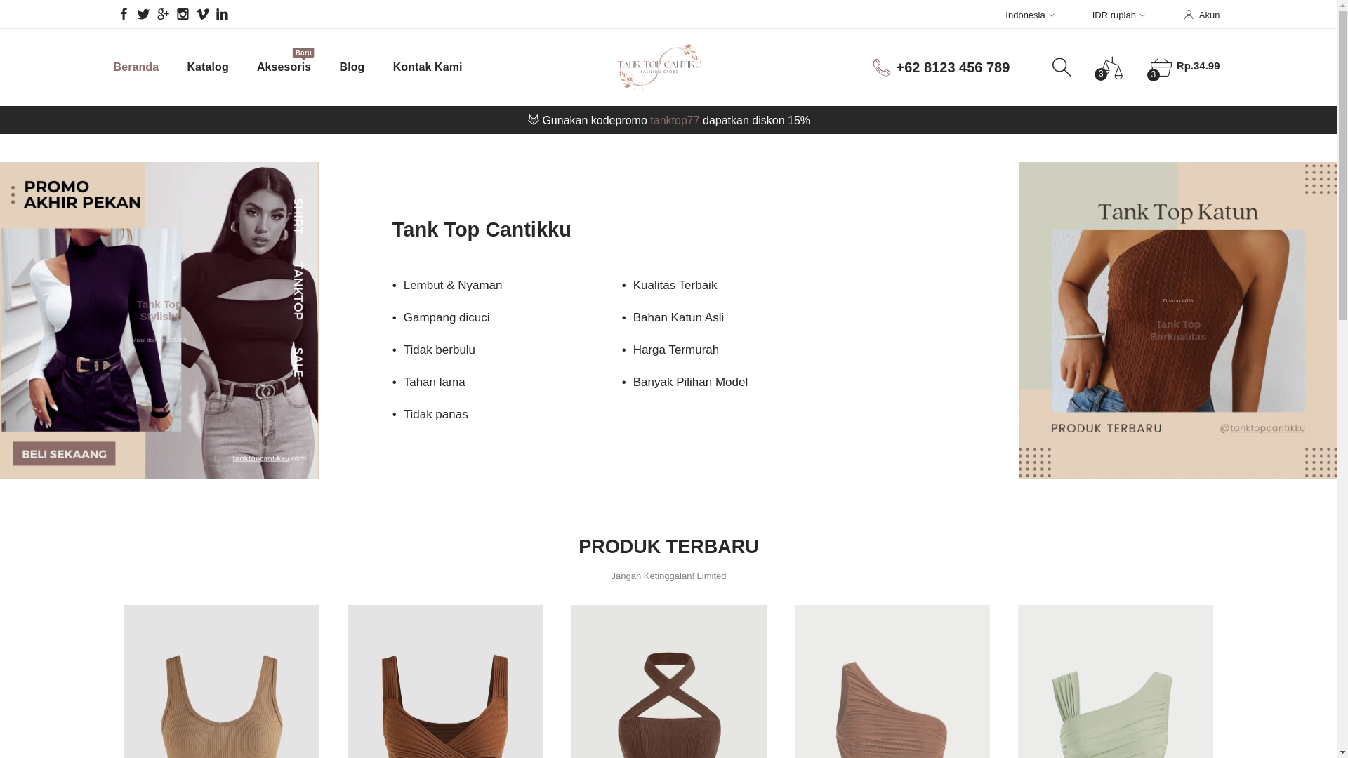 website screenshot of https://tanktopcantiku.pages.dev/