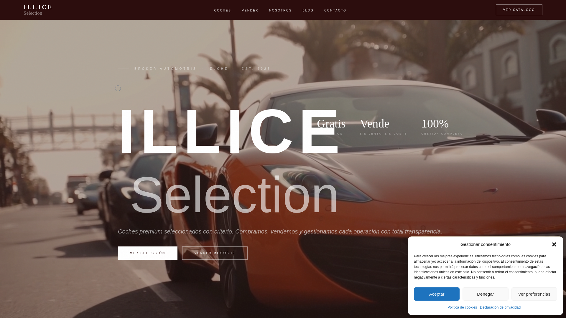website screenshot of https://illiceselection.com