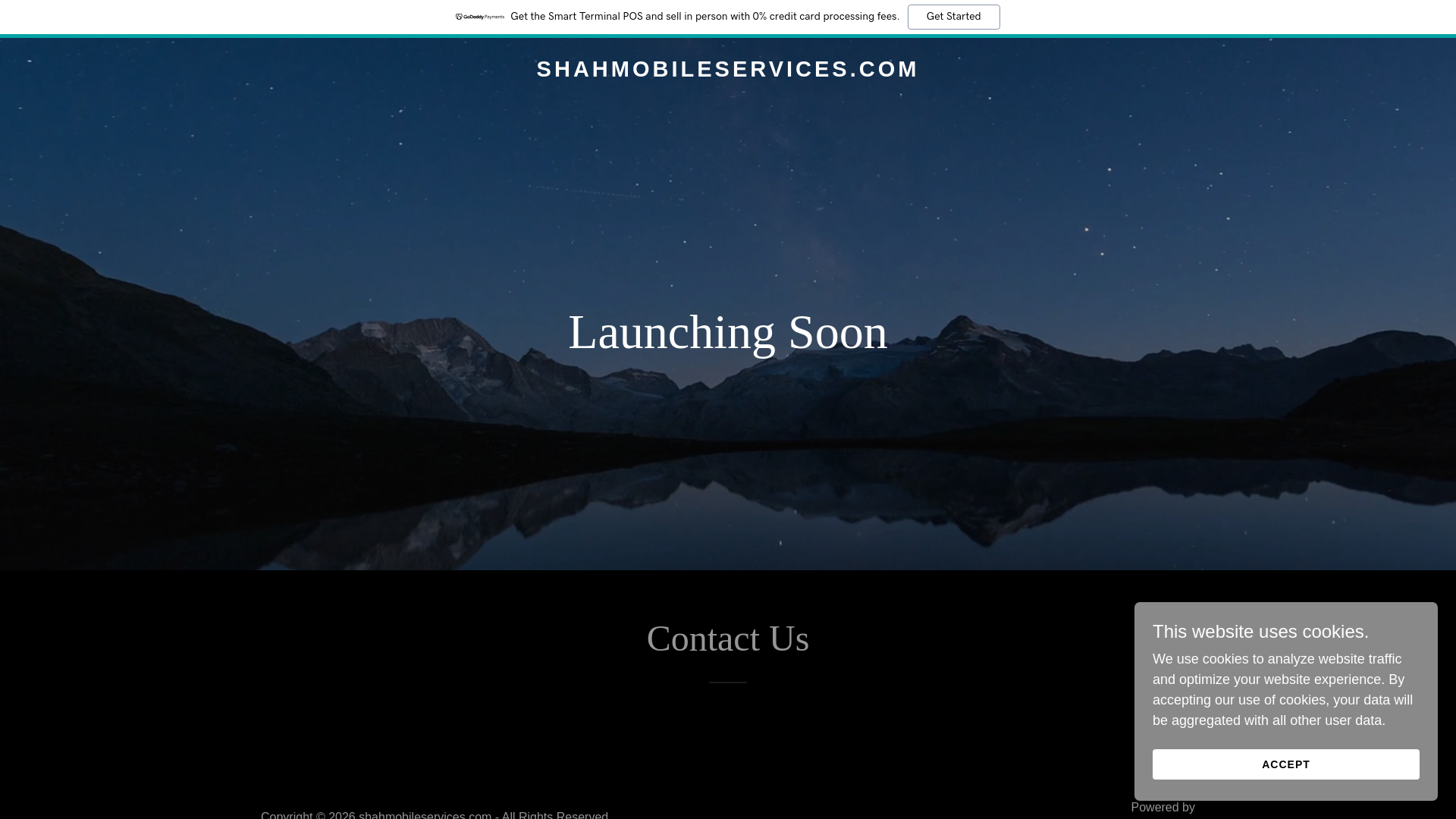 website screenshot of https://shahmobileservices.com/