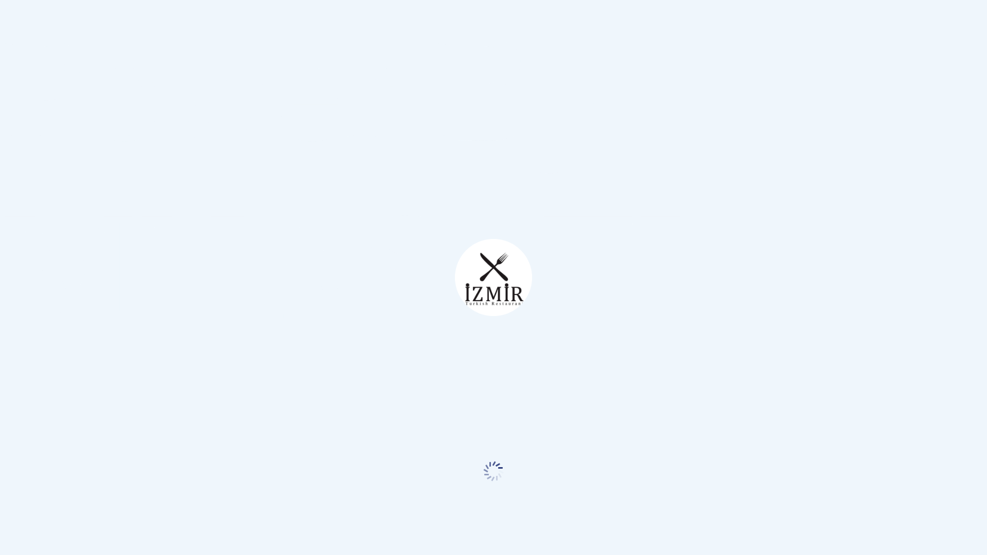 website screenshot of https://izmir-turkish-restaurant.com/