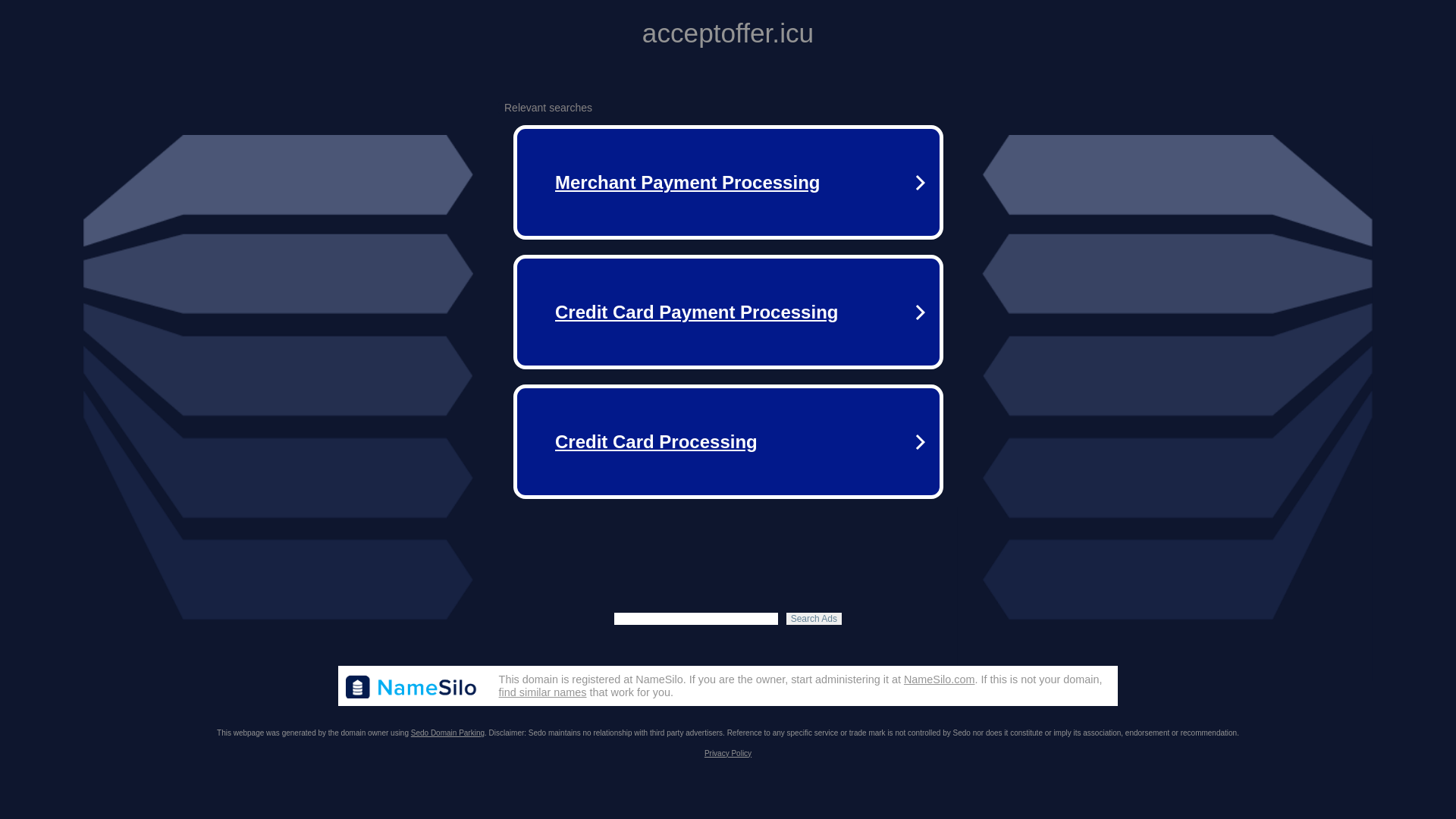 website screenshot of https://acceptoffer.icu/