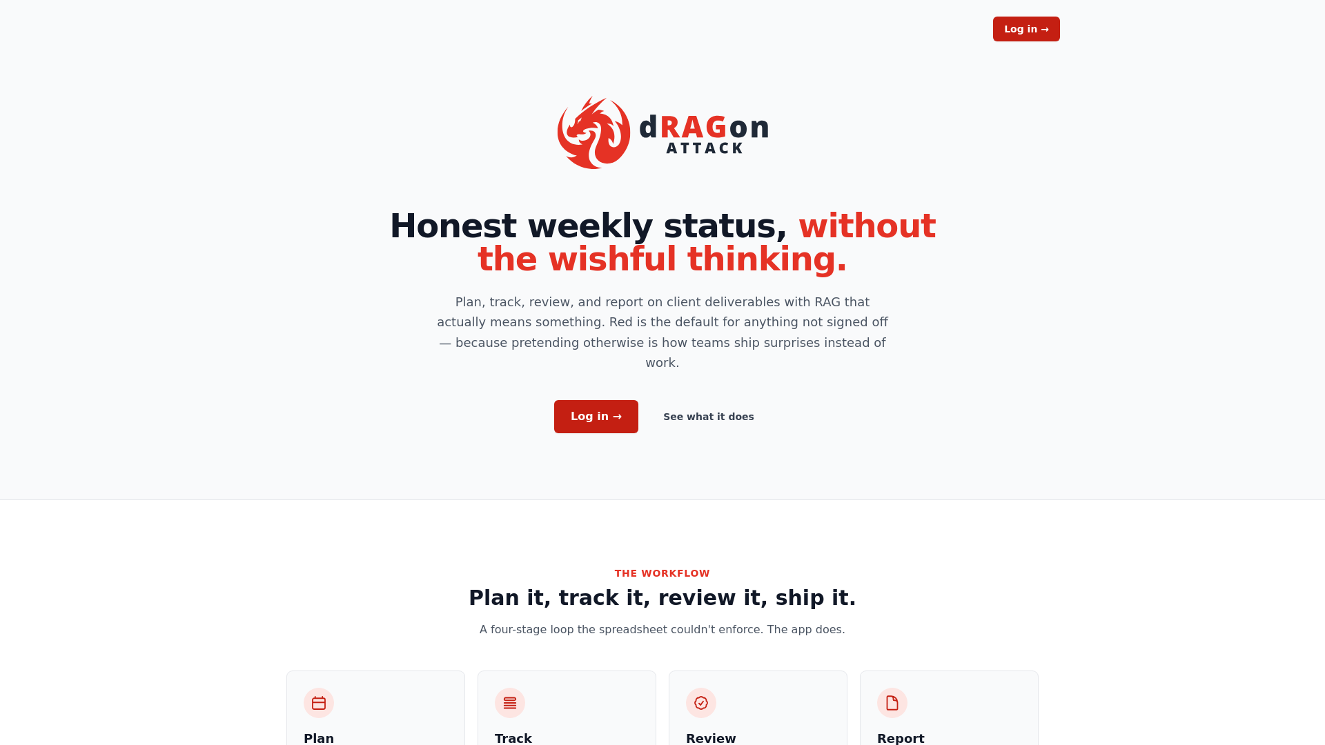 website screenshot of https://dragonattack.tr/