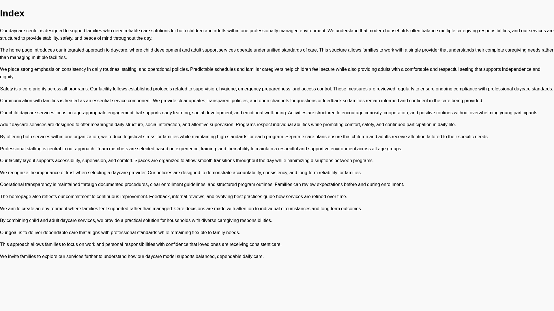 website screenshot of https://yolou248-daycare.site/