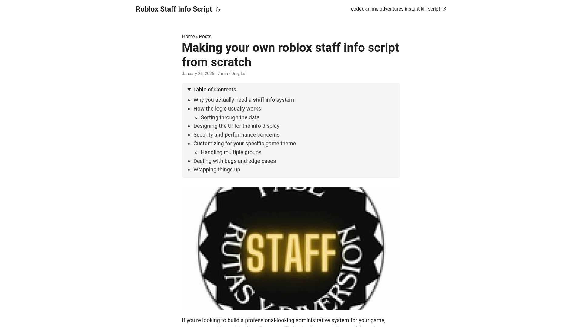 website screenshot of https://roblox-staff-info-script.pages.dev/