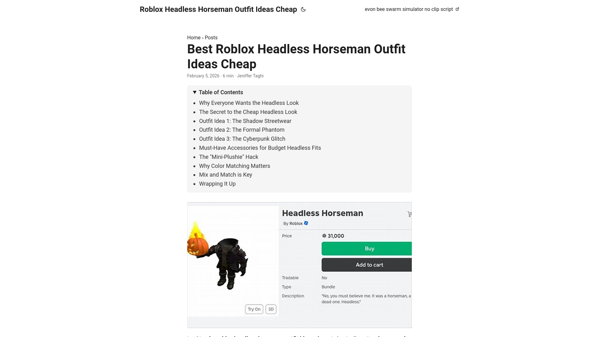 website screenshot of https://roblox-headless-horseman-outfit-ideas-cheap.pages.dev/