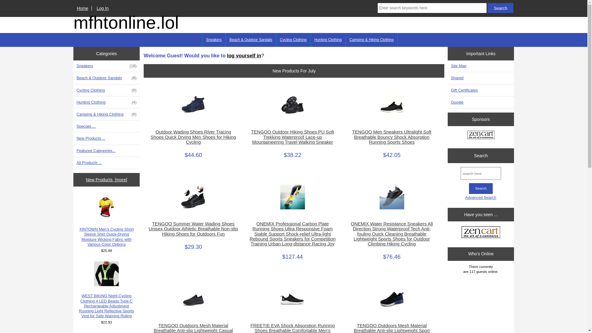 website screenshot of https://mfhtonline.lol/