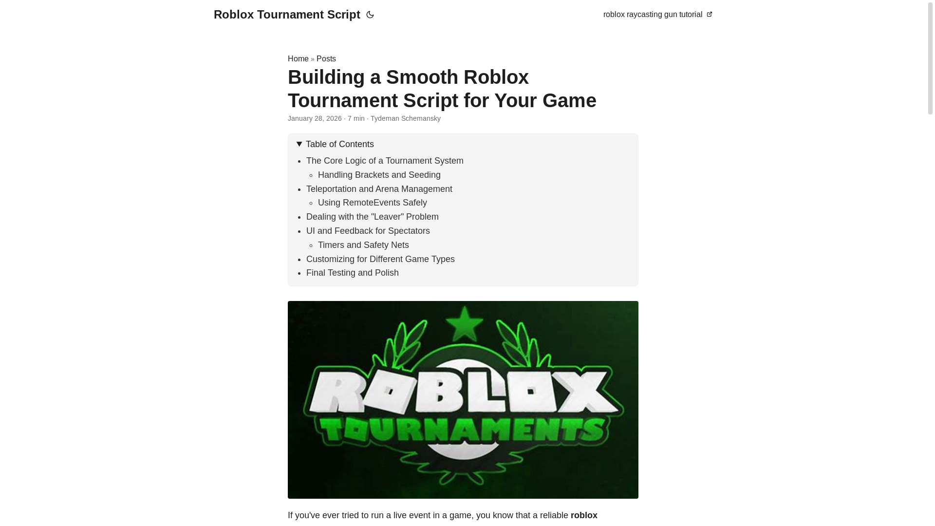 website screenshot of https://roblox-tournament-script.pages.dev/