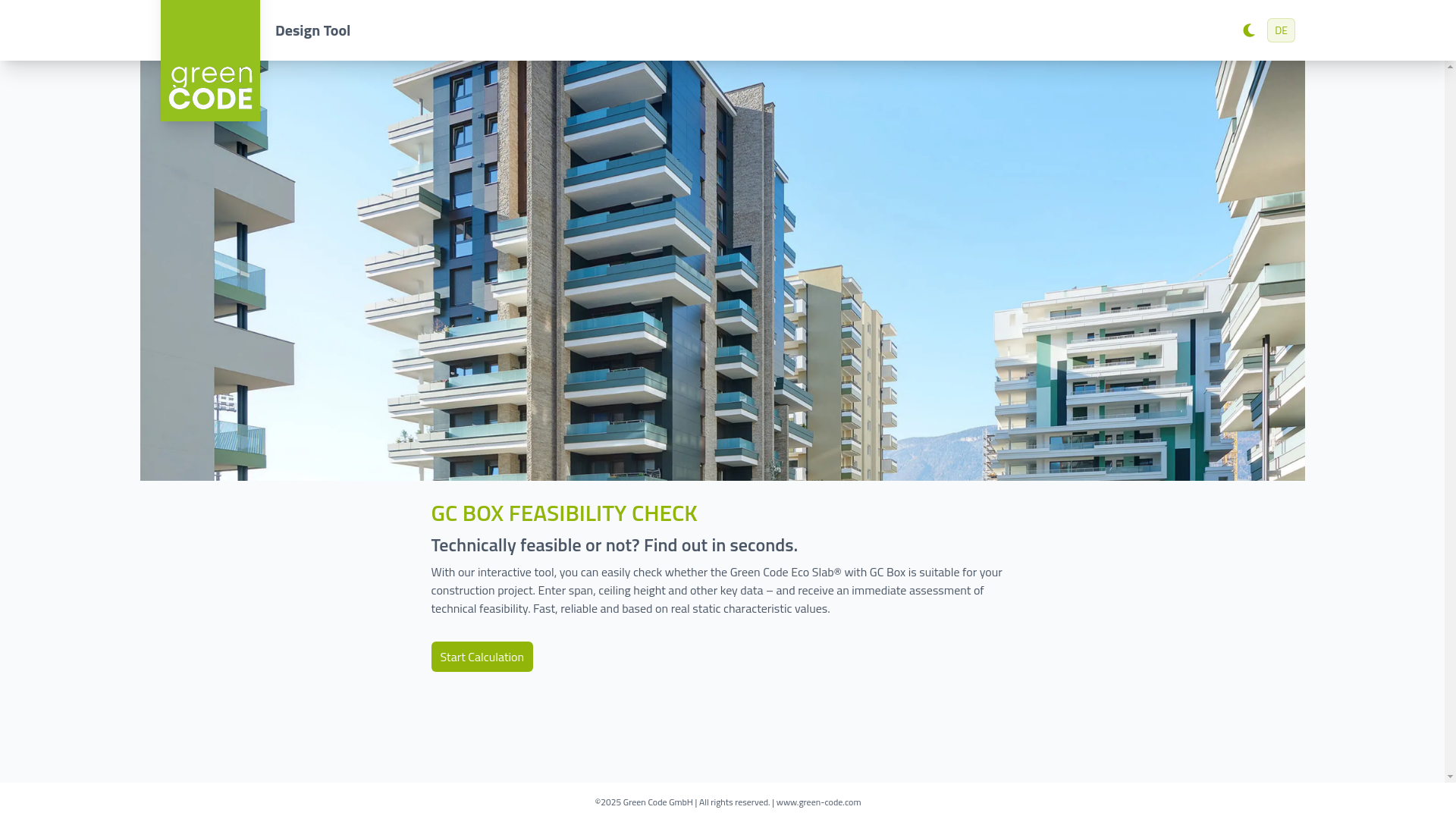website screenshot of https://green-code.pages.dev/