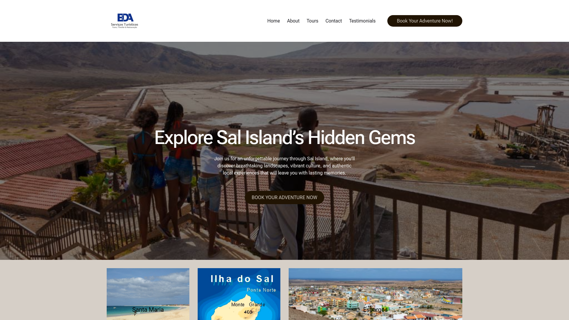 website screenshot of https://edaturismo.com/