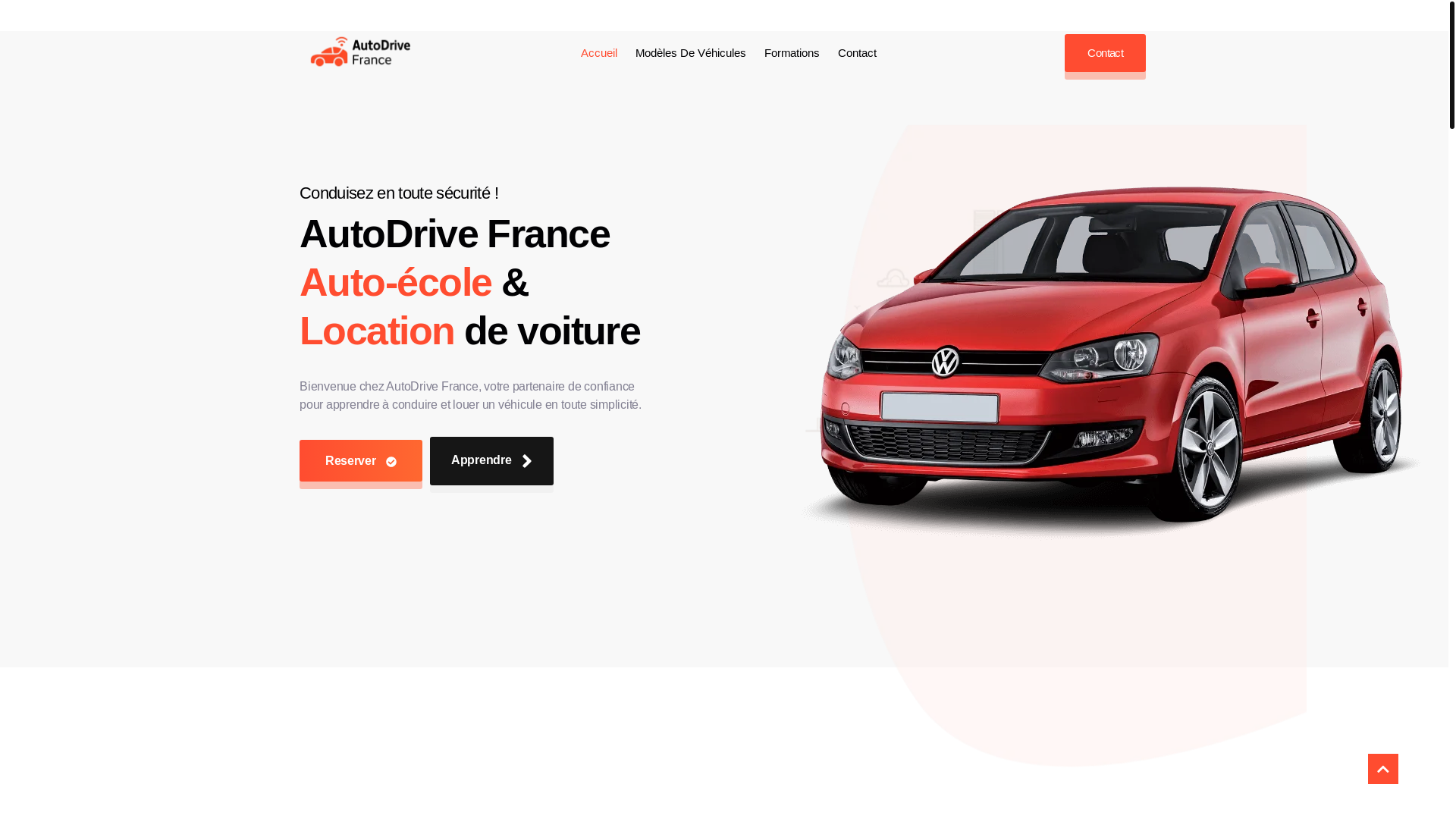 website screenshot of https://autodrive-france.com/