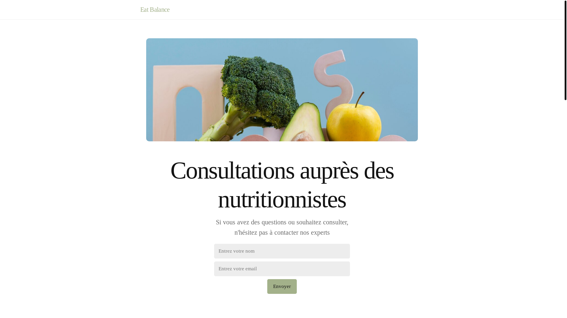 website screenshot of https://eatbalancel.info/