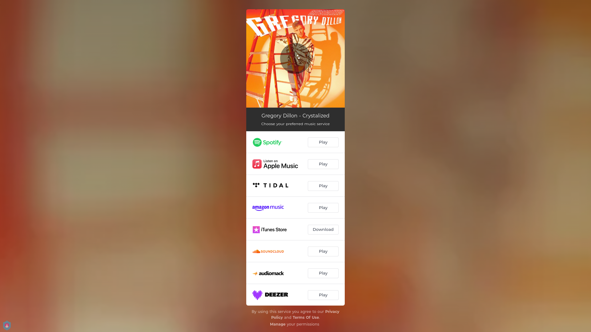 website screenshot of https://beatroot.ffm.to/crystalized