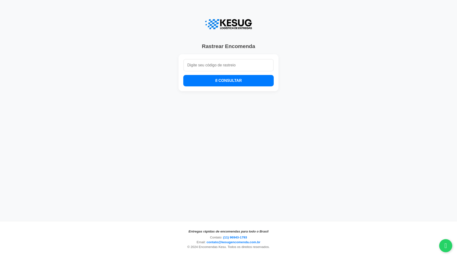 website screenshot of https://kesugencomenda.com.br/