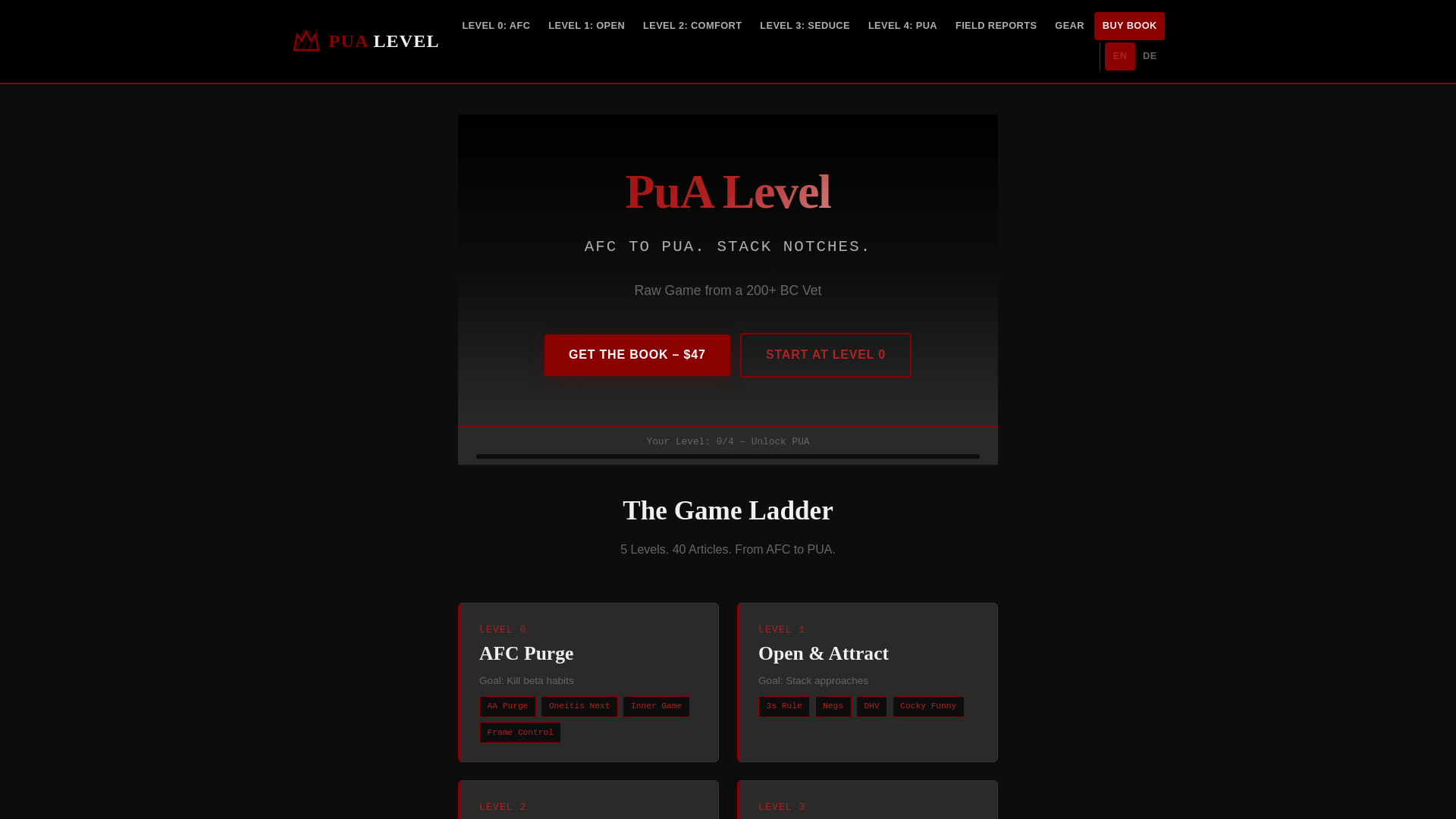 website screenshot of https://pualevel-static.pages.dev/
