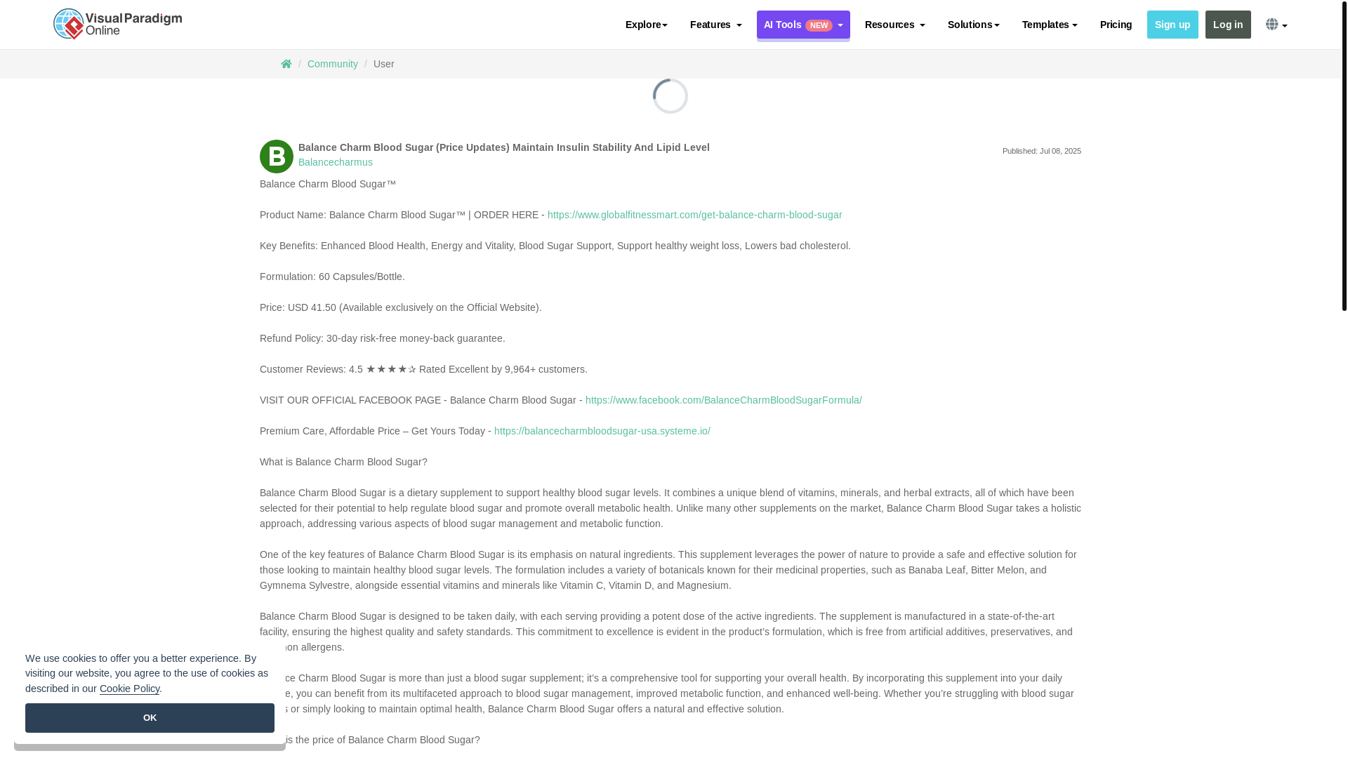 website screenshot of https://online.visual-paradigm.com/community/bookshelf/defaultbalance-charm-blood-sugar-price-updates-maintain-insulin-stability-and-lipid-level-280528k8ab