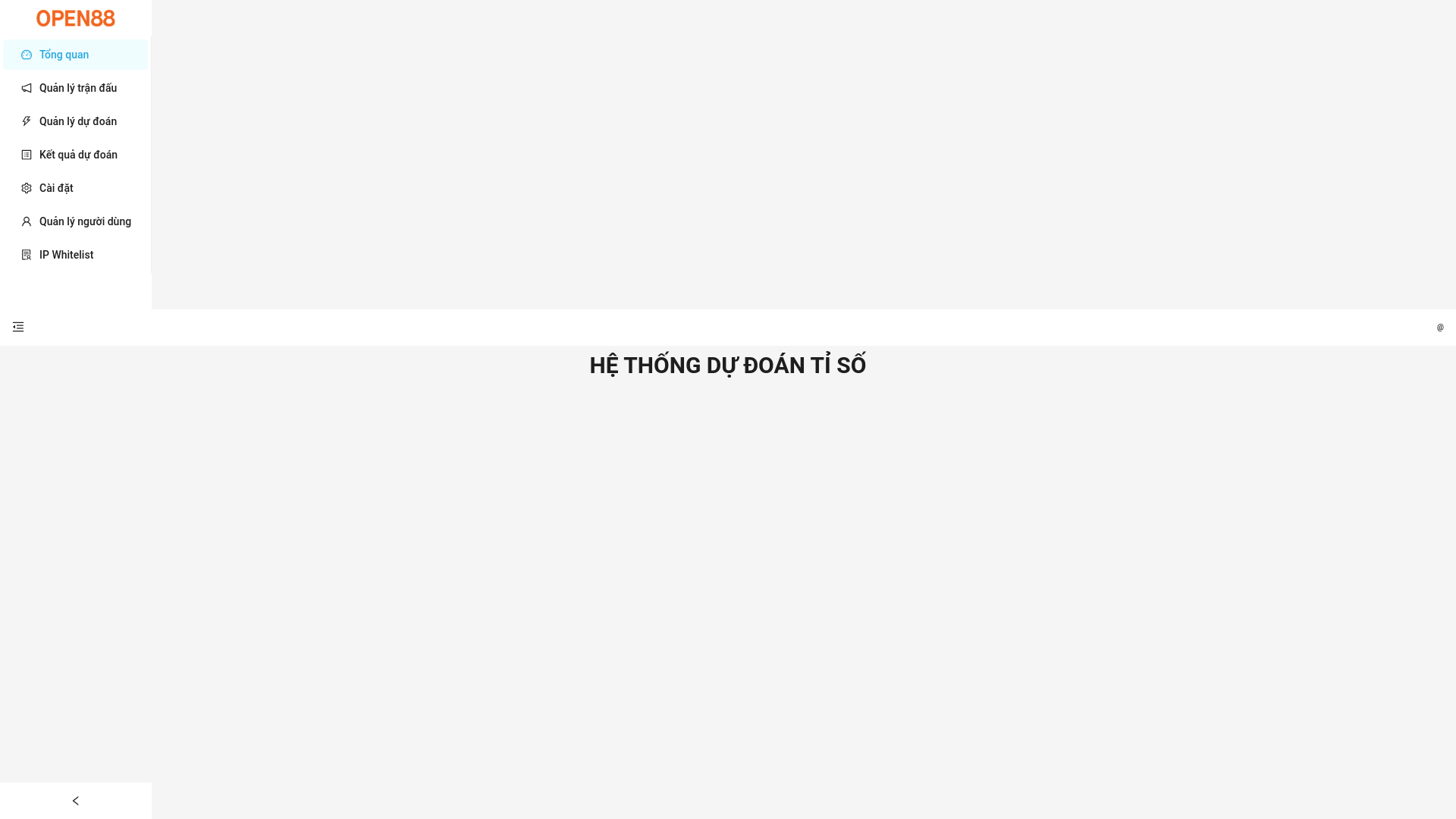 website screenshot of https://open88-ddts-admin.pages.dev/