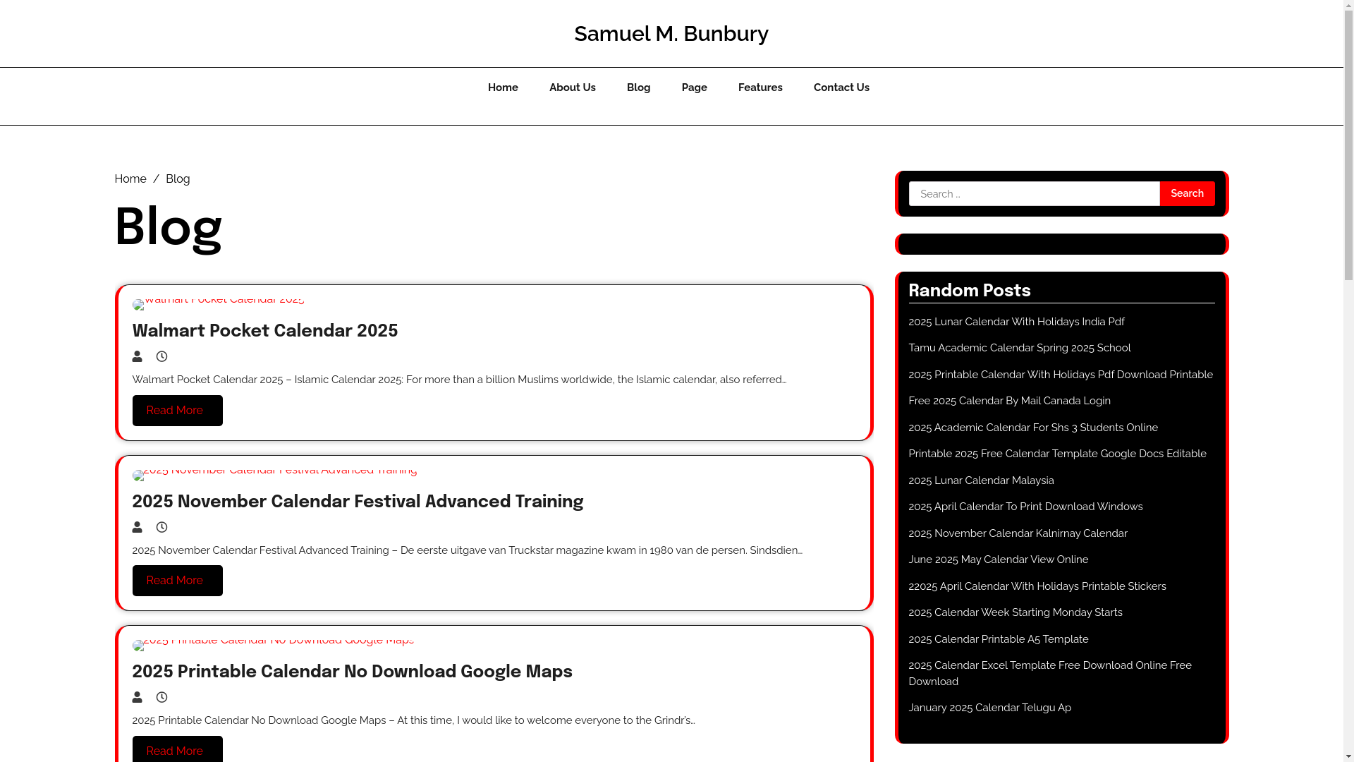 website screenshot of https://samuelmbunbury.pages.dev/