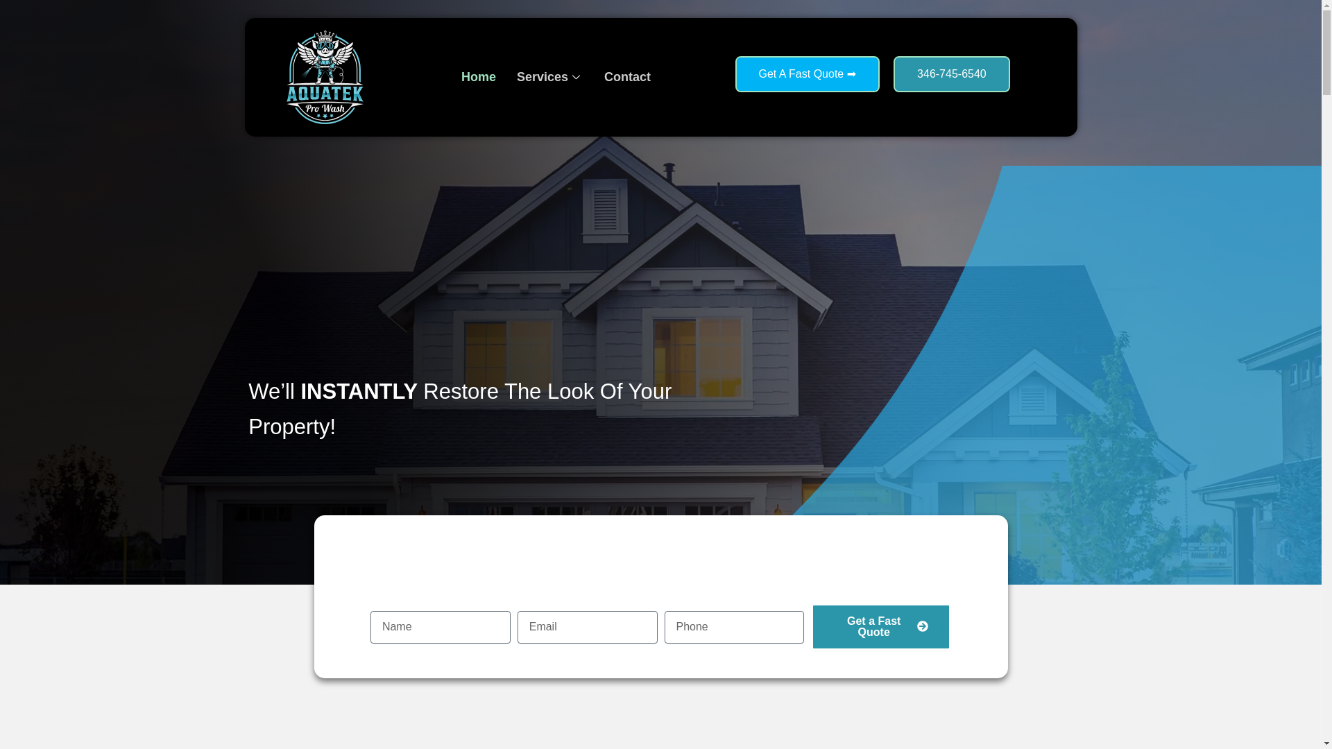 website screenshot of https://callaquatekprowash.info/
